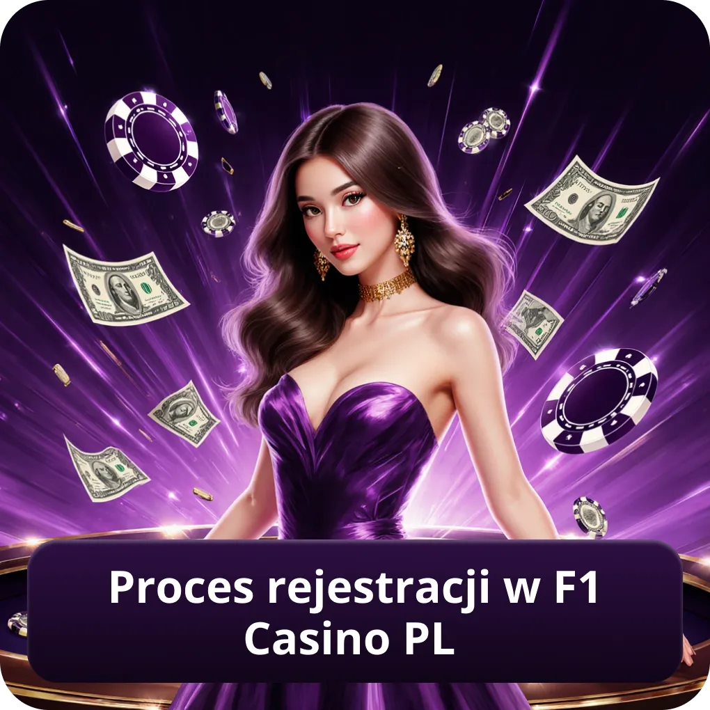 Proces rejestracji w F1 Casino PL